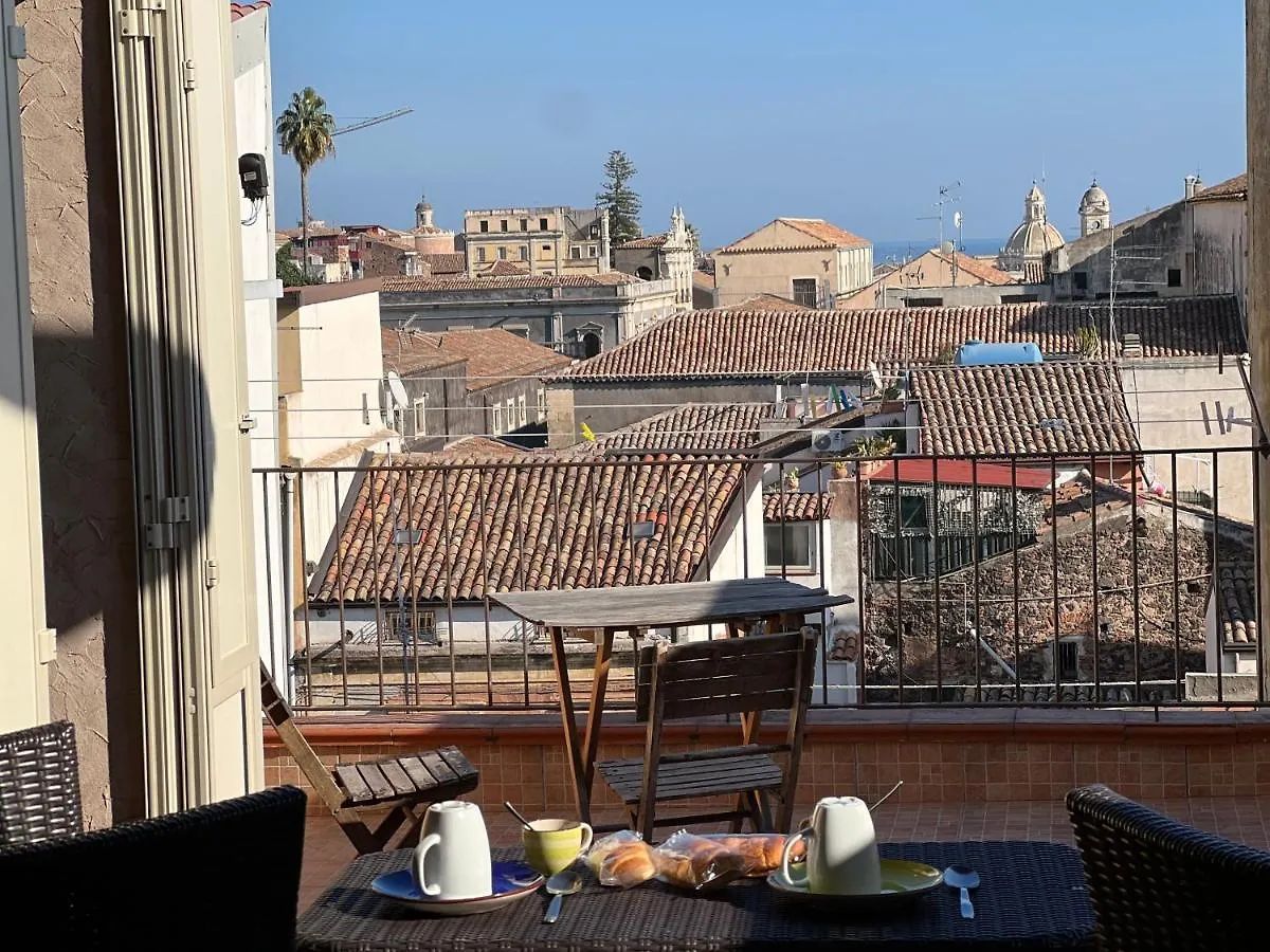 Attico Teatro Greco Villa Catania